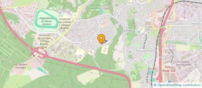 localisation de l'entreprise SC.SUZY  VANDUVRE-LES-NANCY