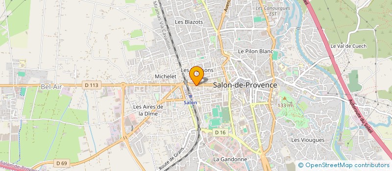 localisation de l'entreprise SC SYCA  SALON-DE-PROVENCE