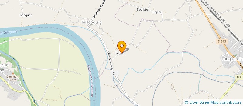 localisation de l'entreprise SC SYCLANOE  BIRAC SUR TREC