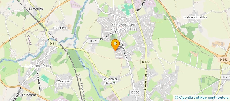 localisation de l'entreprise SC SYLLEM à SAINT-GEORGES-DES-GROSEILLERS