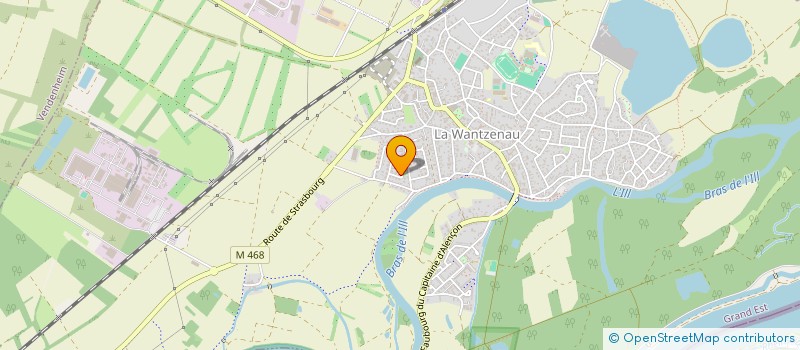 localisation de l'entreprise SC TACHAN  LA WANTZENAU