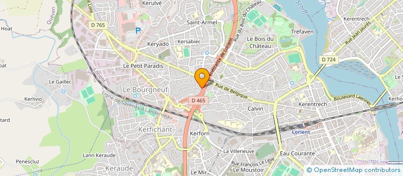 localisation de l'entreprise SC TANGUY-LE BOULCH  LORIENT