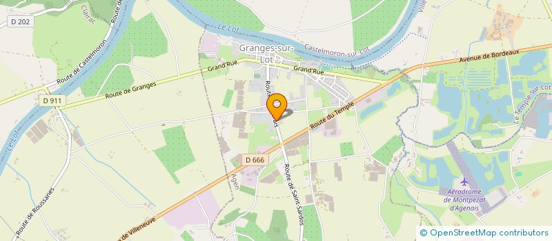 localisation de l'entreprise SC TAOUNTI  GRANGES-SUR-LOT