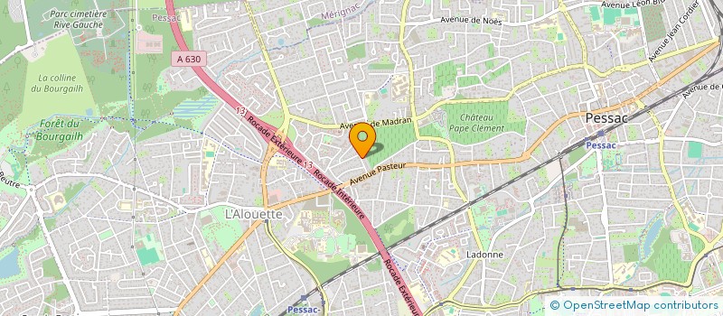 localisation de l'entreprise SC TATERCO  PESSAC