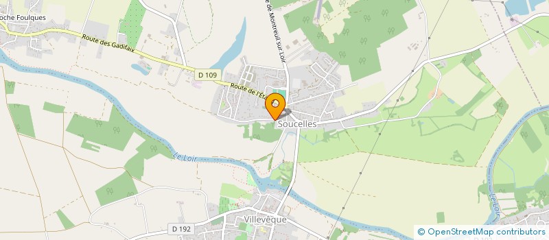 localisation de l'entreprise SC TAUDON  RIVES-DU-LOIR-EN-ANJOU