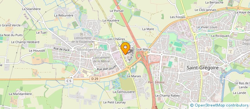 localisation de l'entreprise SC TEBO à PACE