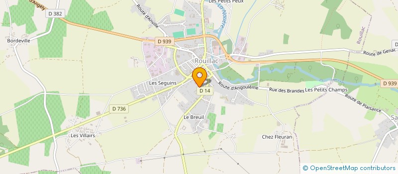 localisation de l'entreprise SC TECH à ROUILLAC