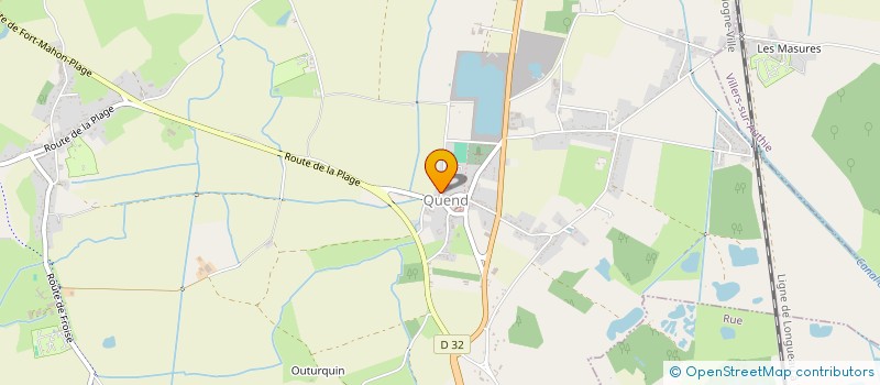 localisation de l'entreprise SC TECHNIQUES  QUEND