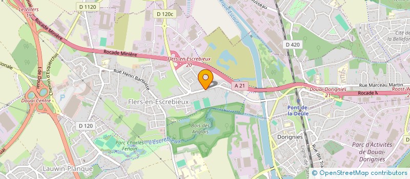 localisation de l'entreprise SC TELEFLORO  FLERS-EN-ESCREBIEUX