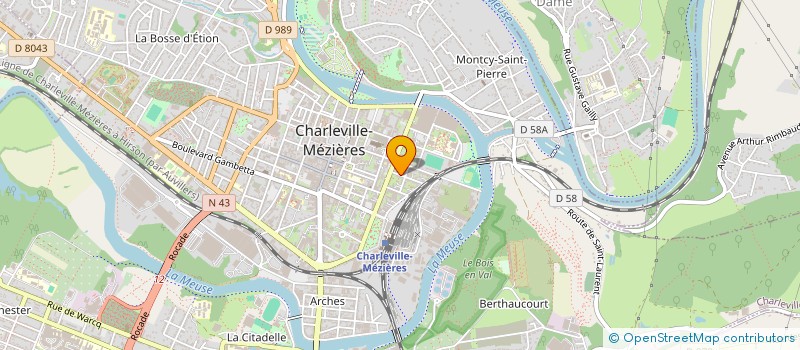 localisation de l'entreprise SC THIERRY ALIX  CHARLEVILLE-MEZIERES