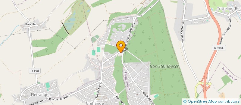 localisation de l'entreprise SC THIEST  CREHANGE