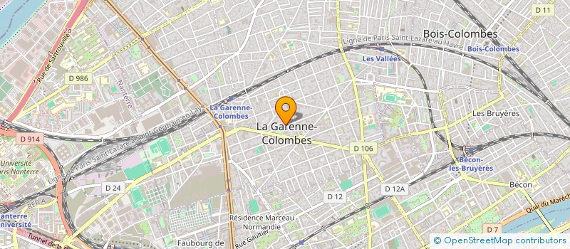 localisation de l'entreprise SC TICHNIB à LA GARENNE-COLOMBES