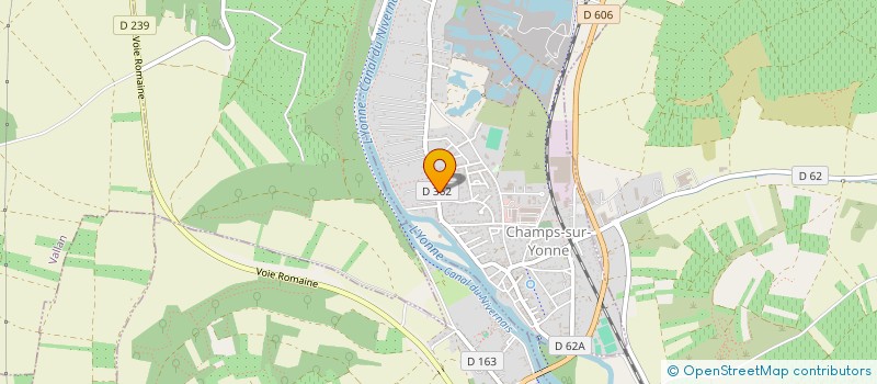 localisation de l'entreprise SC TILIO SORIN  CHAMPS-SUR-YONNE