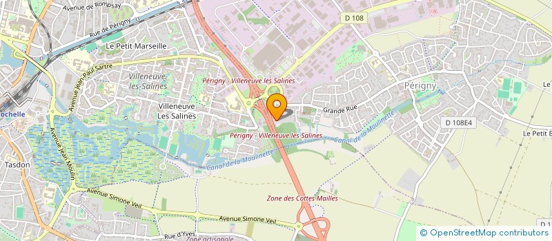 localisation de l'entreprise SC TIV  PERIGNY