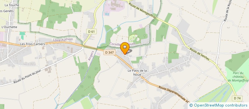 localisation de l'entreprise SC TIVAL  MAZE-MILON