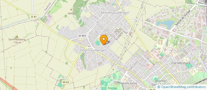 localisation de l'entreprise SC TIVOLIANNA  OBERHAUSBERGEN