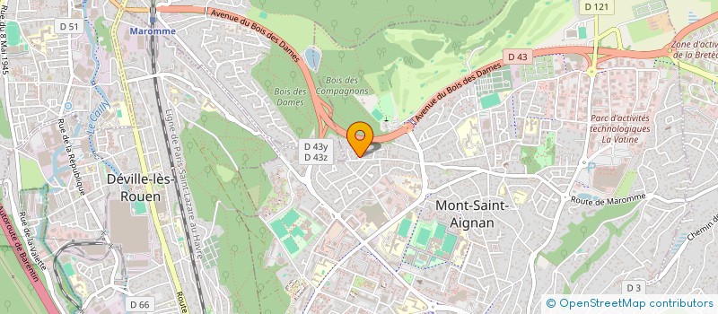 localisation de l'entreprise SC TONTON  ROUEN