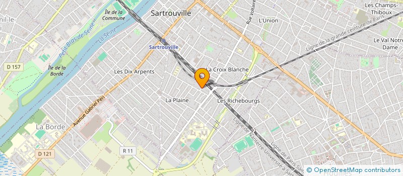 localisation de l'entreprise SC TOUTAH à SARTROUVILLE
