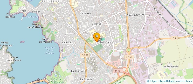 localisation de l'entreprise SC TPR HOLDING  SAINT-MALO