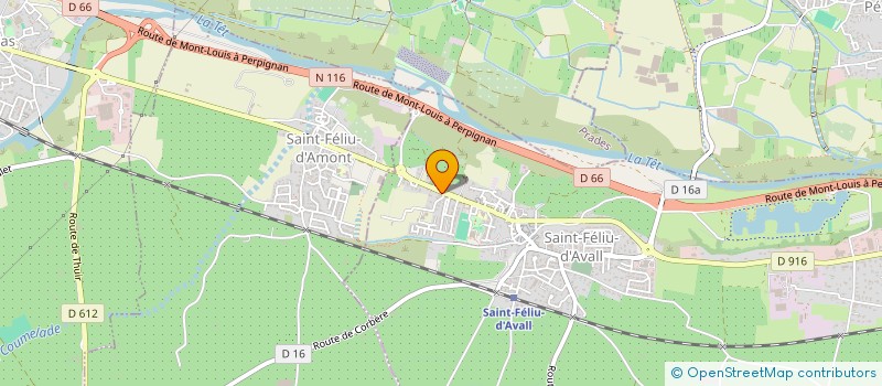 localisation de l'entreprise SC TRANSPORT  SAINT-FELIU-D'AVALL