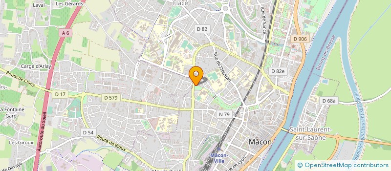 localisation de l'entreprise SC TRANSPORT SERVICE à MACON