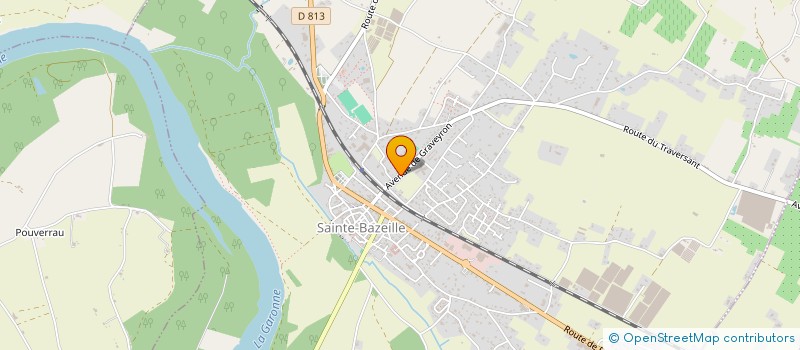 localisation de l'entreprise SC TRANSPORTS à SAINTE-BAZEILLE