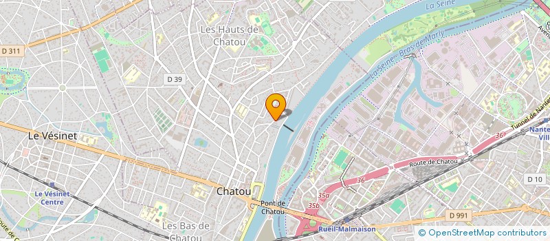 localisation de l'entreprise SC TRENTA  CHATOU