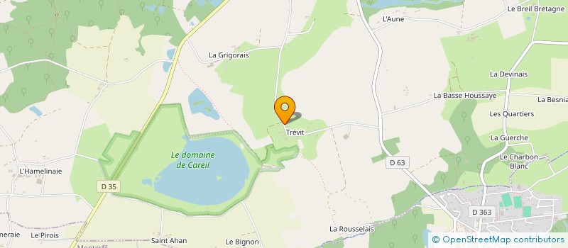 localisation de l'entreprise SC TREVIT IMMO  IFFENDIC