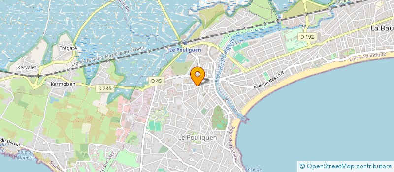 localisation de l'entreprise SC TRIBU DU 17  LE POULIGUEN