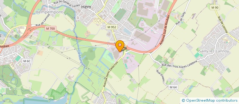 localisation de l'entreprise SC TRINACRIA  HEM