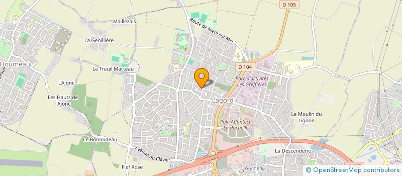 localisation de l'entreprise SC TRINANO  LAGORD