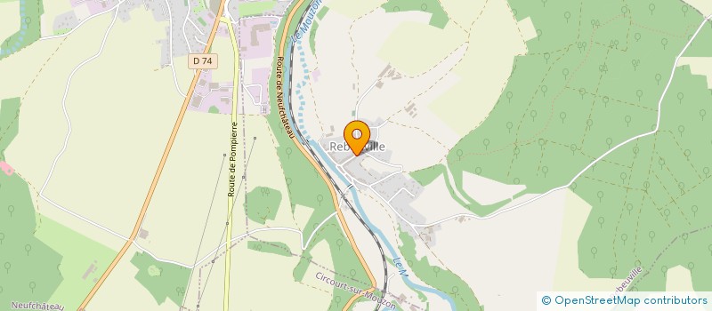 localisation de l'entreprise SC TWOM ET G  REBEUVILLE