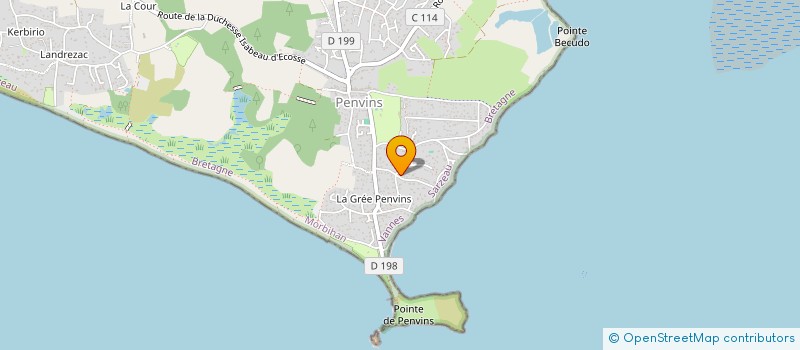 localisation de l'entreprise SC ULTIMATE  SARZEAU