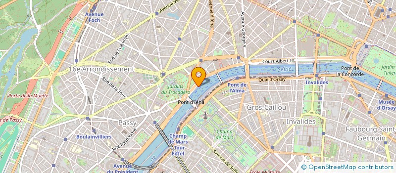 localisation de l'entreprise SC URSULA MARINE  PARIS