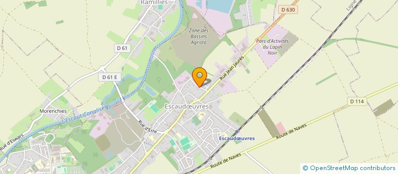 localisation de l'entreprise SC VABER IMMO  ESCAUDUVRES