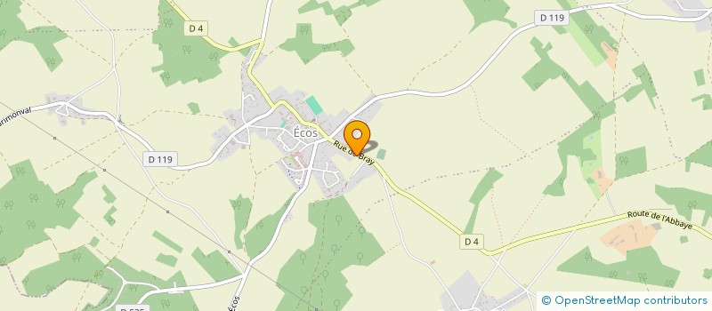 localisation de l'entreprise SC VAL DU CHESNAY  VEXIN-SUR-EPTE