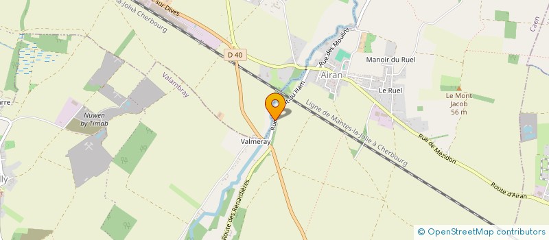 localisation de l'entreprise SC VALAMBRAY  VALAMBRAY