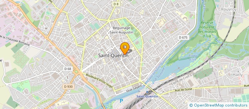 localisation de l'entreprise SC VANNES à SAINT-QUENTIN