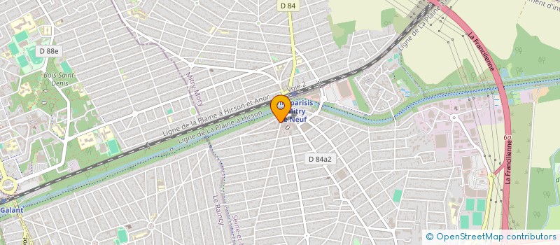 localisation de l'entreprise SC VARLIN F-G  VILLEPARISIS