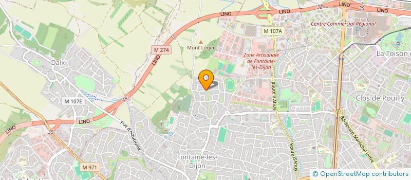 localisation de l'entreprise SC VARLOUGE  FONTAINE-LES-DIJON