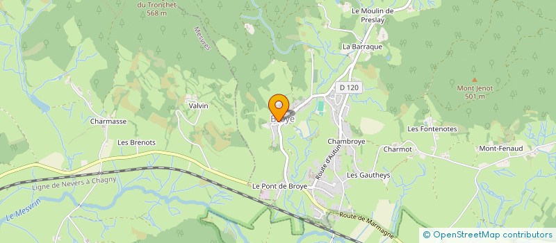 localisation de l'entreprise SC VASCO  BROYE