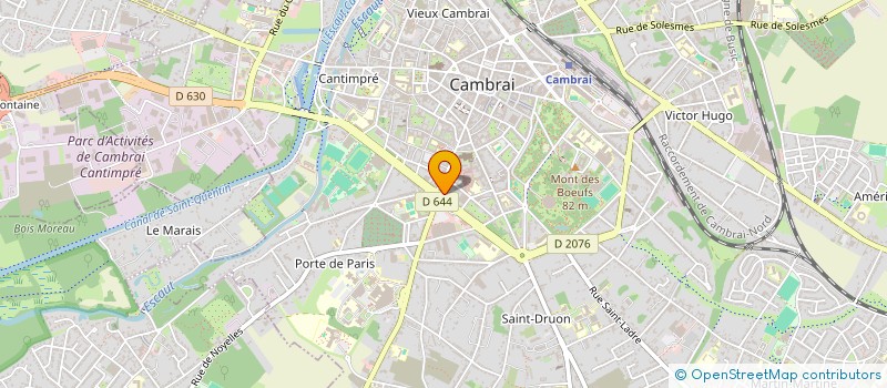 localisation de l'entreprise SC VB-L  CAMBRAI