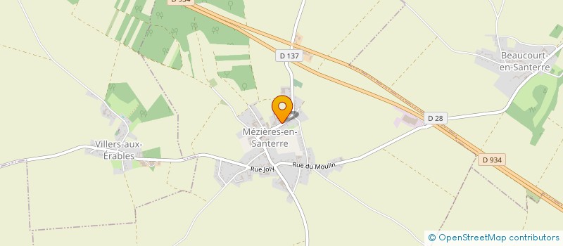 localisation de l'entreprise SC VEGA  MEZIERES-EN-SANTERRE