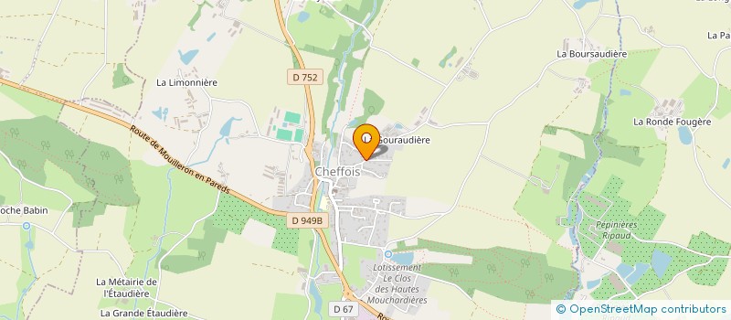 localisation de l'entreprise SC VERDIER ACTION  CHEFFOIS