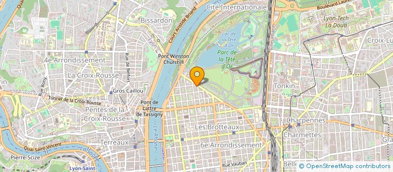 localisation de l'entreprise SC VERTUO 2024  LYON