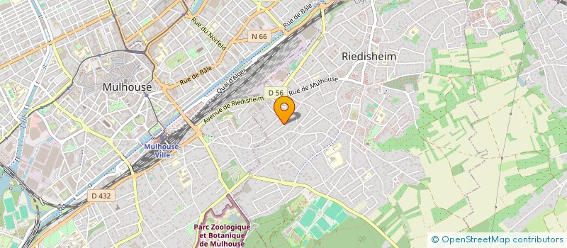 localisation de l'entreprise SC VHC  RIEDISHEIM