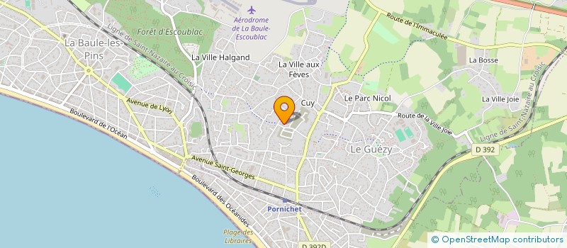 localisation de l'entreprise SC VIC BUSINESS  LA BAULE-ESCOUBLAC