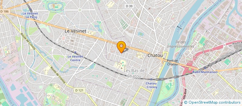 localisation de l'entreprise SC VILIMARO  CHATOU