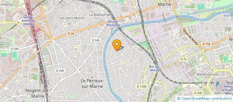 localisation de l'entreprise SC VILLA PASQUIER SUAREZ à BRY-SUR-MARNE