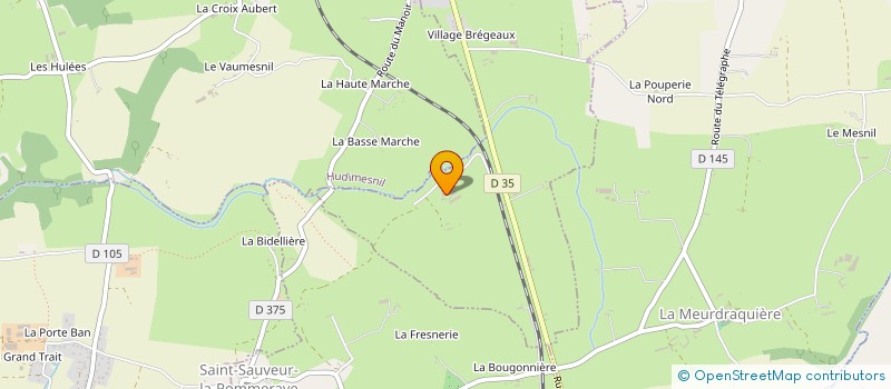 localisation de l'entreprise SC VILLAGE DU POIRIER  LE LOREUR